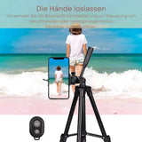 3120 Universal Smartphone & Kamera Stativ – 100 cm, Leicht & Verstellbar