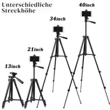 3120 Universal Smartphone & Kamera Stativ – 100 cm, Leicht & Verstellbar