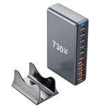 730W GaN 10-Port Desktop-Ladegerät –  Schnellladen