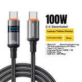 Essager 100W USB-C auf USB-C Schnellladekabel
