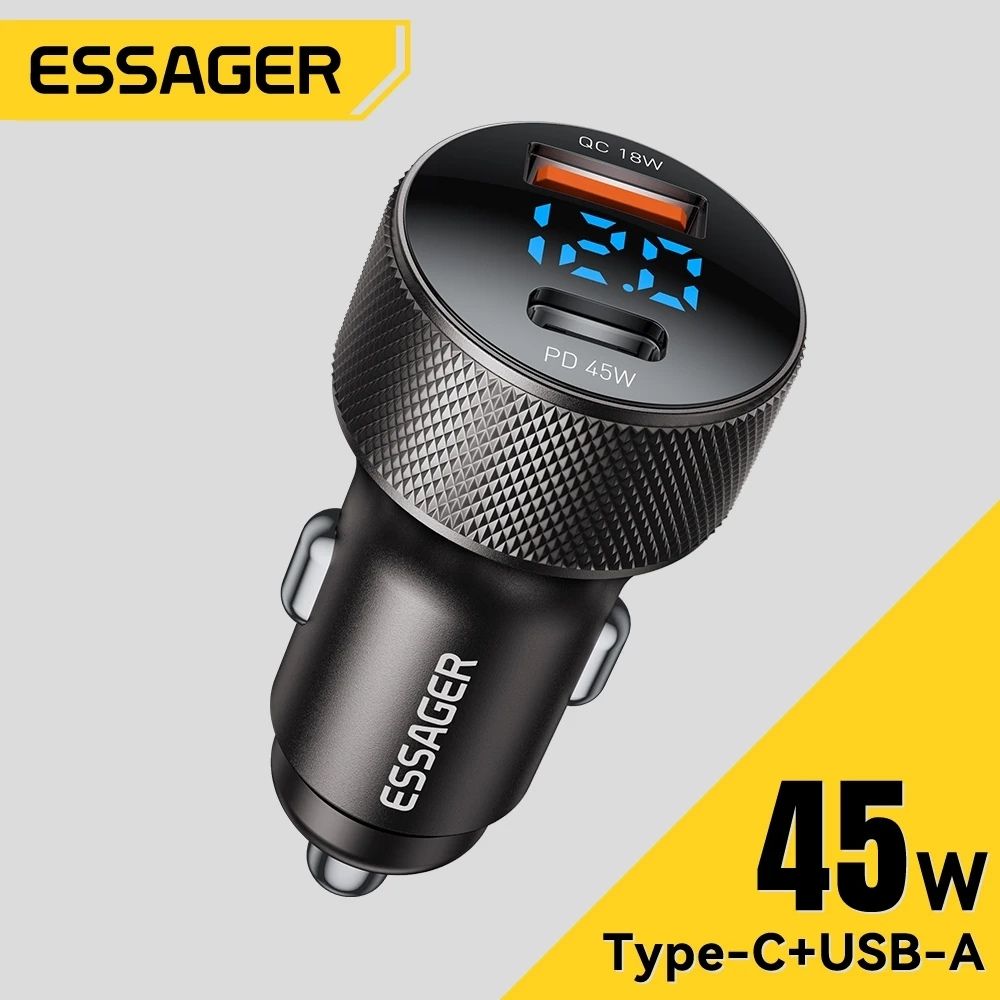 Essager 45W USB-C Autoladegerät