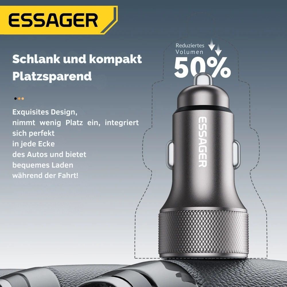Essager 45W USB-C Autoladegerät