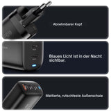Essager 65W GaN USB-C Schnellladegerät (3-Port)