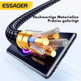 Essager 7A USB-C Kabel 100W Schnellladekabel (USB-C auf USB-C, 1m/2m)