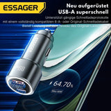 Essager 89W Dual-Port Autoladegerät