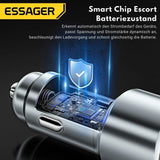 Essager 89W Dual-Port Autoladegerät