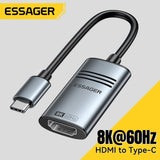 Essager USB-C-zu-HDMI Adapter – 8K@60Hz / 4K@120Hz Kabelkonverter (1.2 m)