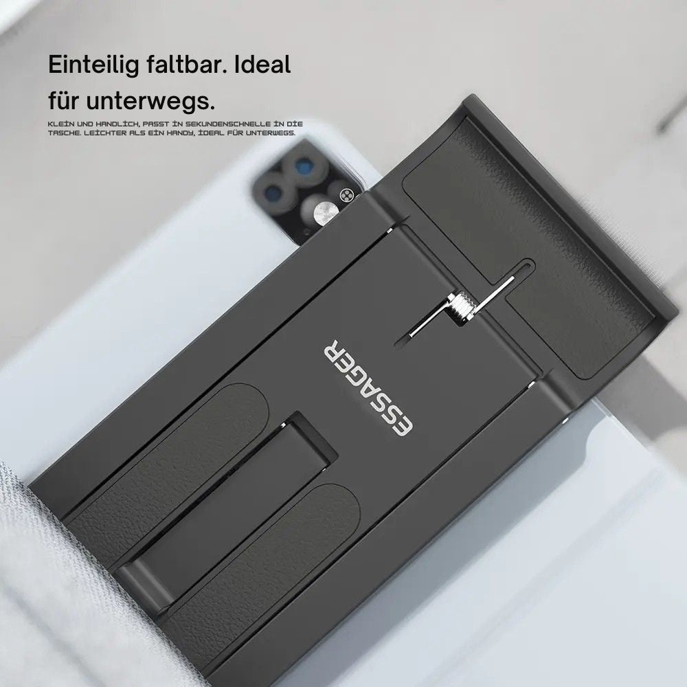 Essager Tragbarer & Faltbarer Mini-Handyhalter – Universal Tischständer für Smartphone & Tablet