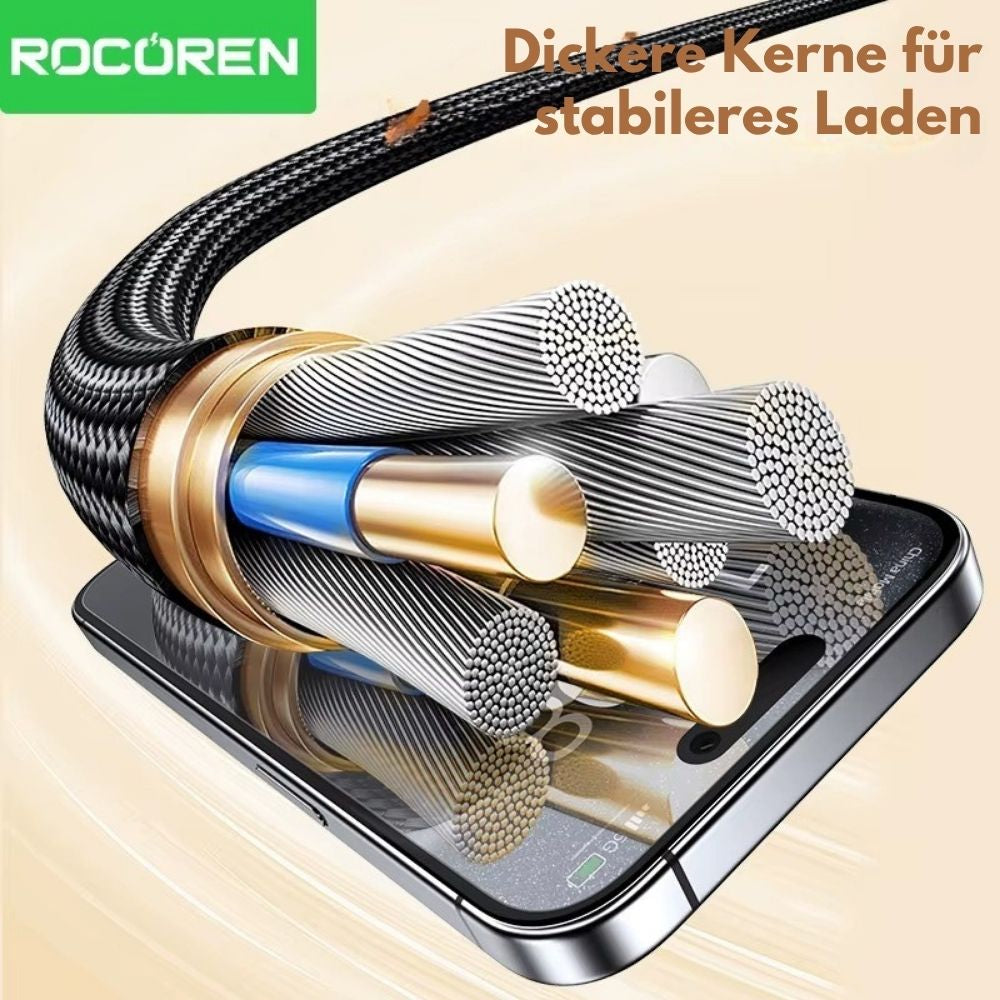 Rocoren 240W USB-C zu USB-C Schnellladekabel