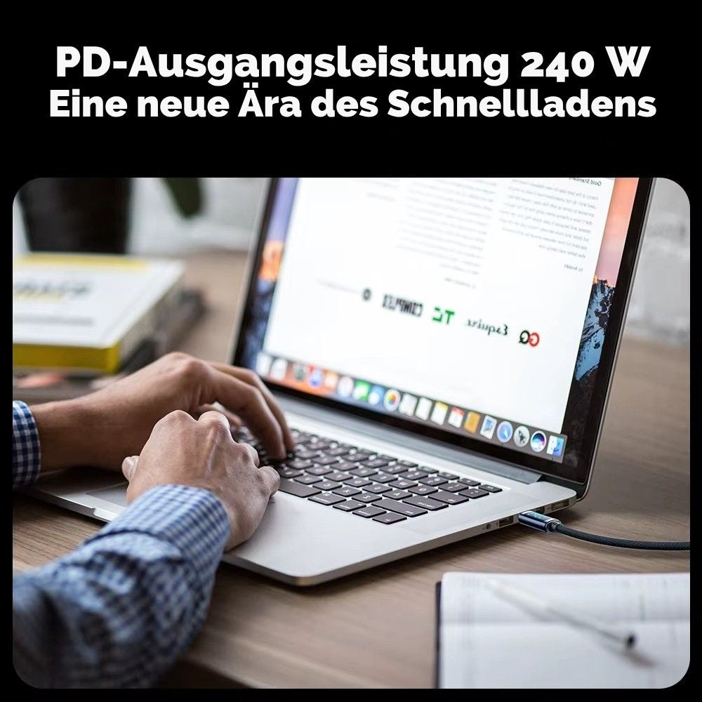 Toocki 240W USB-C auf USB-C Kabel