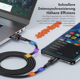 Toocki 6A USB-A auf USB-C 100W Schnellladekabel – Ladekabel & Datenkabel