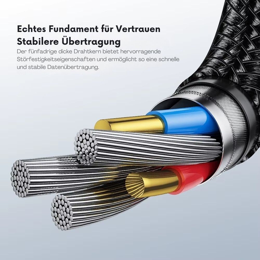 Toocki 6A USB-A auf USB-C 100W Schnellladekabel – Ladekabel & Datenkabel