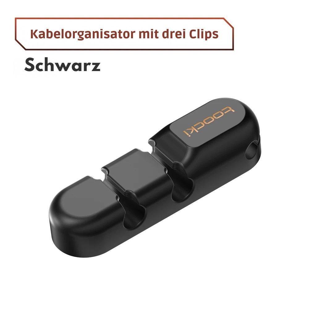 Toocki Silikon Kabel-Organizer – 3/5/7-Loch Flexible Kabelmanagement Clips