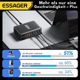 Essager 320W GaN 8-Port USB-C Desktop-Ladegerät