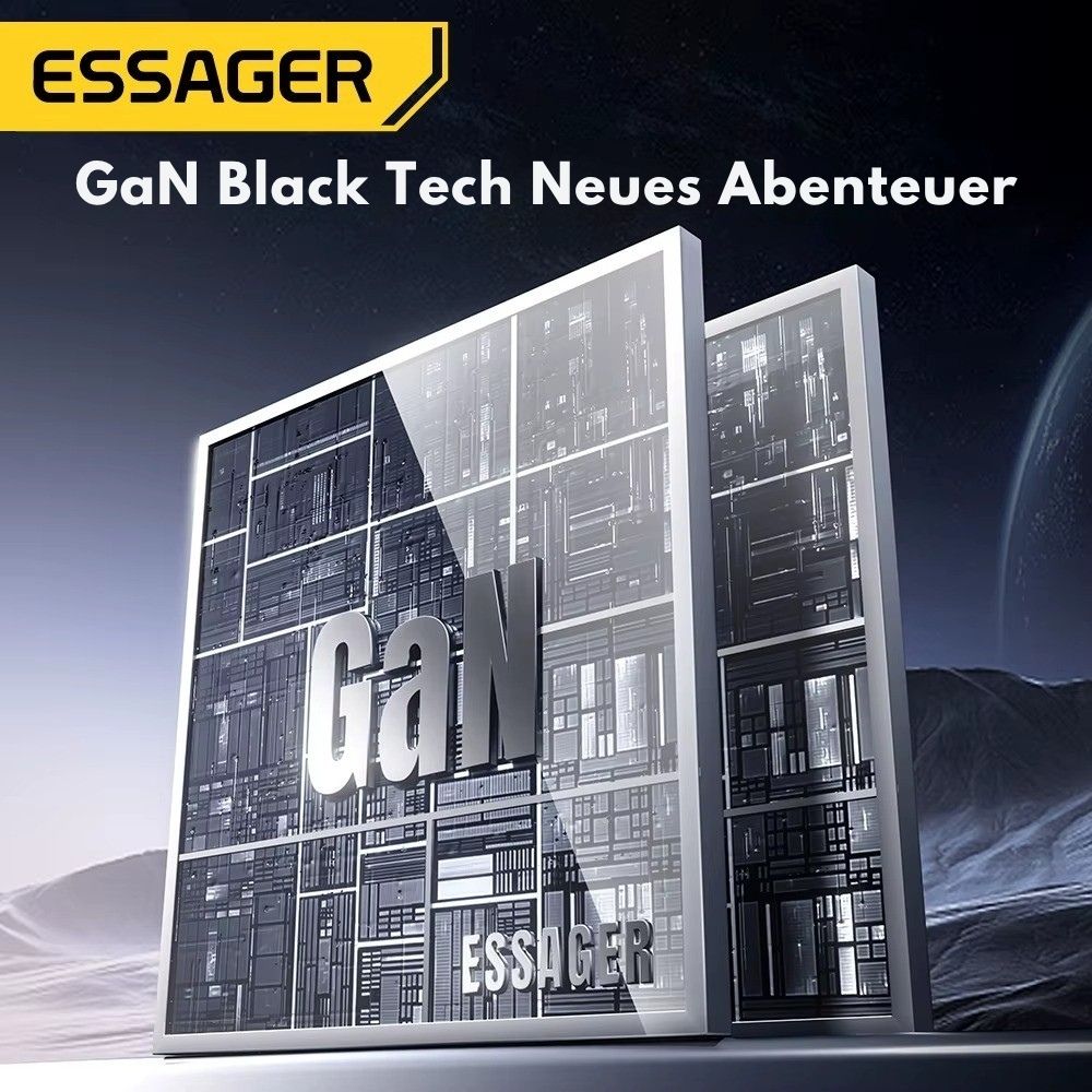 Essager 33W GaN USB-C Ladegerät mit Digitalanzeige